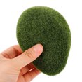 thumbnail image 5 of KAKOWELY dried moss for crafts 6Pcs Fake Mossy Stone Model Garden Layout Moss Rocks Ornament Lawn Landscaping Fake Rocks4.72"X3.54"X2.36", 5 of 5