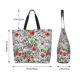 thumbnail image 5 of Fotbe Roses Mixed Zebra 1 Bolsa Tote Estética de Lona con Estampado para Mujer - Bolsa Reutilizable de Hombro Casual para Vacaciones, Compras, Trabajo y Gimnasio, 5 of 8
