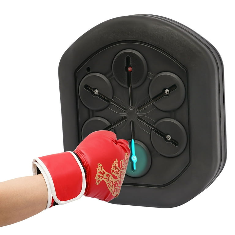 Wall-Mounted LED Light Music Boxing Machine for Kickboxing Boxing Karate  Home Gym Training 