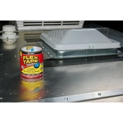 Flex Tape Automotive Strong Rubberized Waterproof Tape, 4 Inches x 5 Feet, Black
