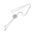 thumbnail image 1 of Colr Cadena Rhinestone Navidad Prom Año Nuevo Joyería Colgante para Mujeres Sunnimix Collar colgante, 1 of 8