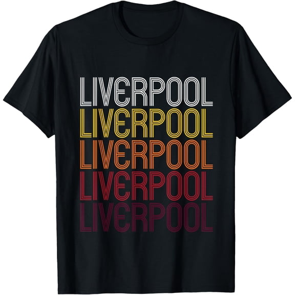 t-shirt Liverpool, NY | Vintage Style New York T-shirt mens,black,women,funny,journey,Crew Neck, Short Sleeve,custom clothing patterns.gift