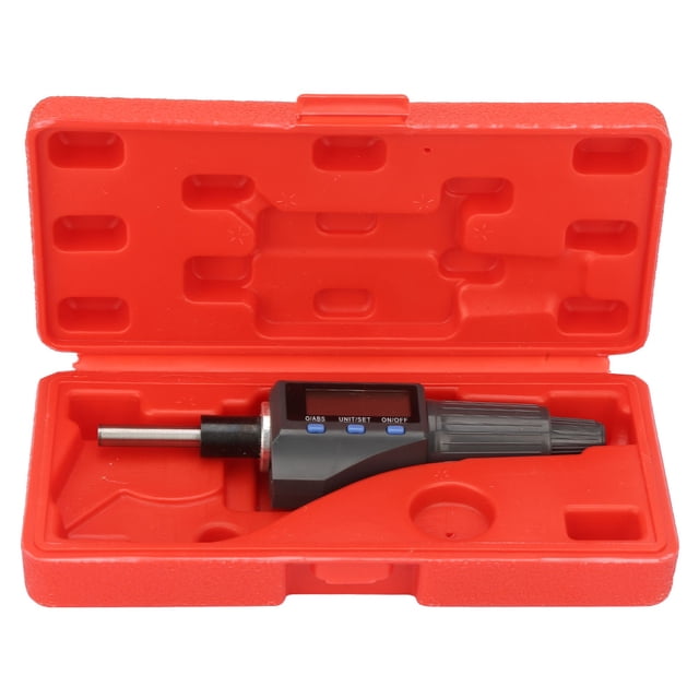 Oubit Metric Digital Micrometer Head,0.001mm Digital Micrometer Head Electronic Micrometer Head Digital Micrometer Measure Head Superior Craftsmanship