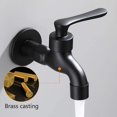 thumbnail image 3 of Better-outdoor Garden Faucet Vintage Cold Water Tap With Unique Control Interface (1/2 Inch Outlets - 1/2 Inch Inlets), Suitable For Garden, Washi-kry, 3 of 4