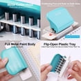 thumbnail image 2 of Handheld 6hole 5 Sheet Capacity Paper Punch Metal Hole Puncher Office H6P3, 2 of 9