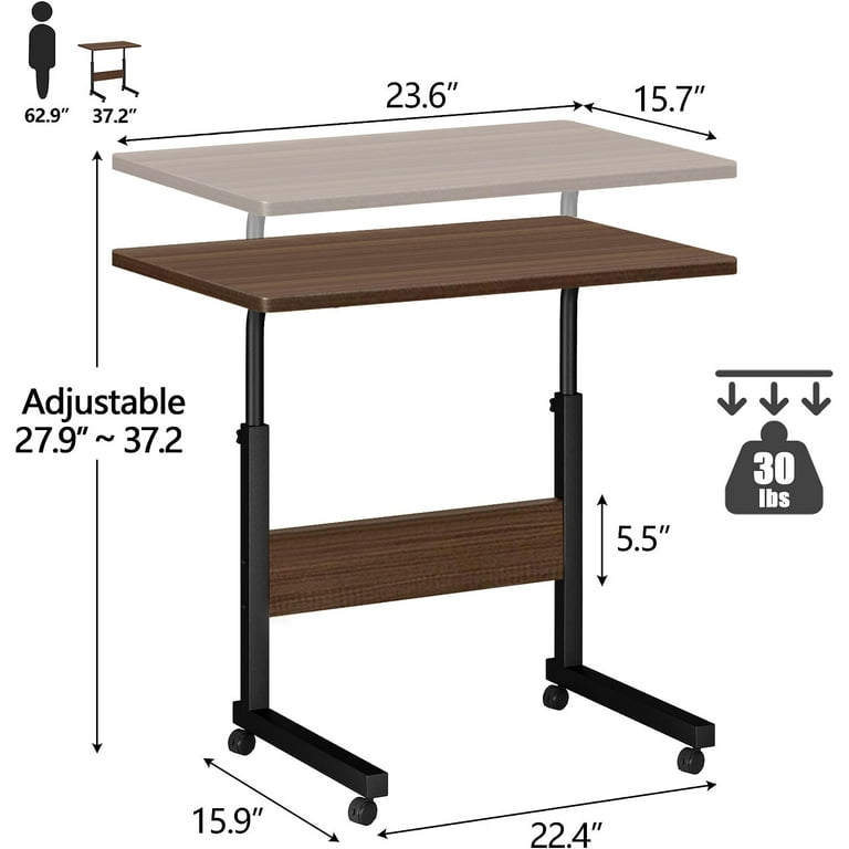 Small Adjustable Standing Desk for Small Spaces