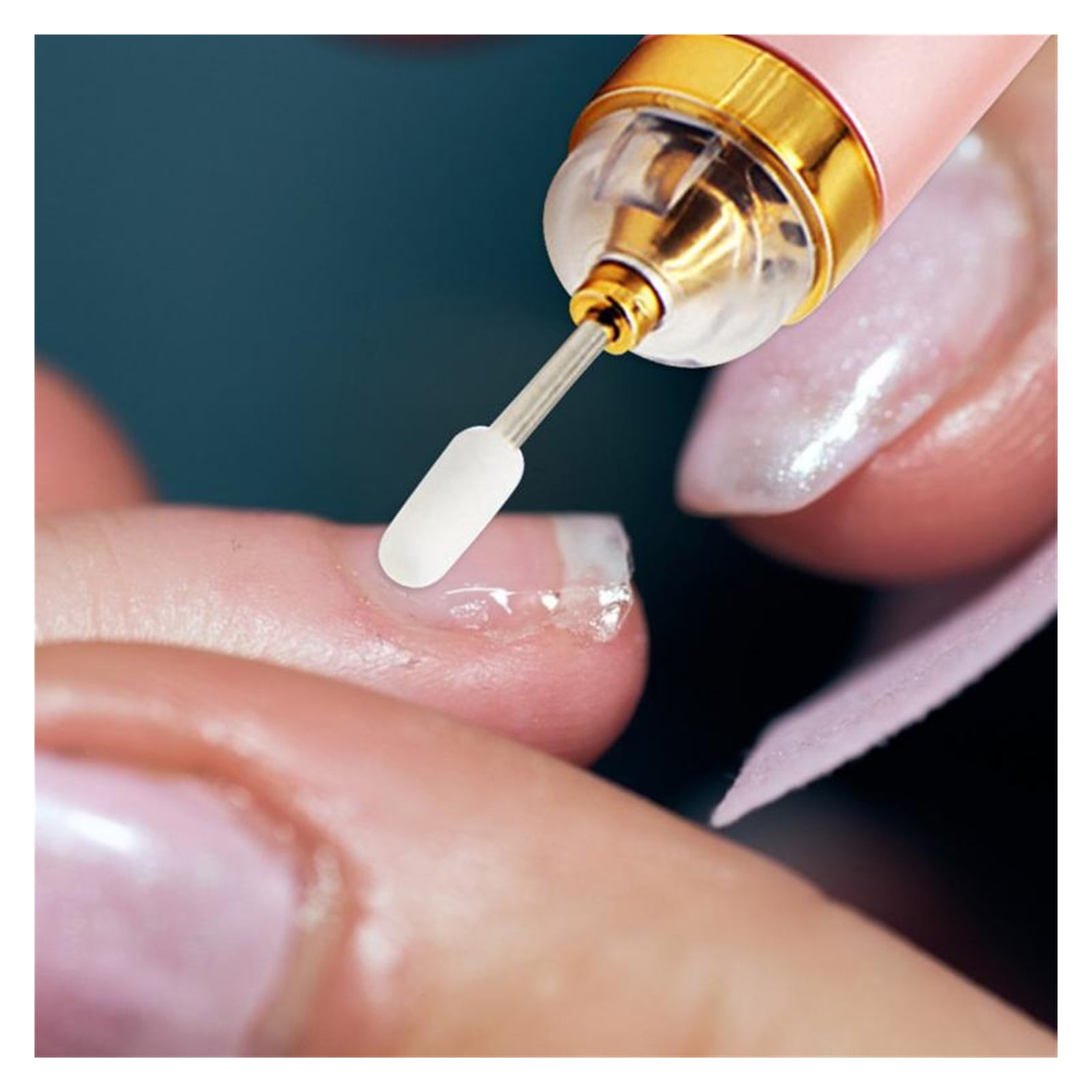 Electric Nail Drill For Acrylic Gel Nails, Portable Electric Nail File Machine Set ,Low Noise