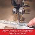 thumbnail image 4 of Regla de acero Starrett C604RE-6 de 15 cm con graduaciones en pulgadas 4R, 4 of 8