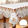 thumbnail image 2 of Tchckioa Autumn Harvest Tablecloth for Kitchen Dinner,Rectangle Waterproof Oil-resistant Table Cover,52x70 Inch, 2 of 6