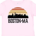 thumbnail image 4 of Inktastic Boston Massachusetts Skyline Sunset Boys or Girls Toddler T-Shirt, 4 of 5