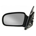 thumbnail image 2 of For Chevy Cavalier 1995-2005 Door Mirror Driver and Passenger Side | Pair | Manual Glass | Coupe | Gloss Black | Replacement For GM1320148, GM1321148 | 10362466, 955312, 2 of 4