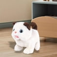 thumbnail image 6 of Lovely Electric Cat Plush Toy,Soft Plush Robotic Pet Toy,Musical Gift Stuffed Animal Appease Toy for Children's Baby Toddlers Boys Girl C, 6 of 7