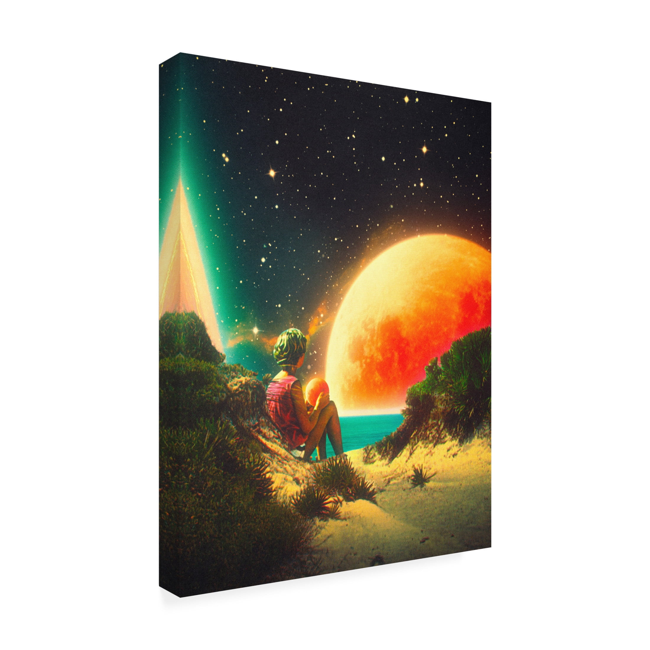 Trademark Fine Art Taudalpoi Hope Canvas Wall Art
