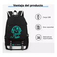 thumbnail image 2 of Mochila Antirrobo Labg de Viaje Gran capacidad Negro, 2 of 5