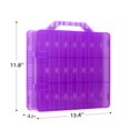 thumbnail image 3 of Estuche organizador para autos de juguete KISLANE de doble cara, 48 compartimentos, 3 of 7