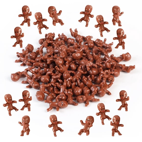 Poexuzi 43 figuras mini de plástico para baby shower