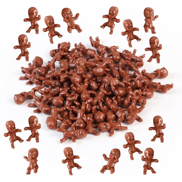 Poexuzi 43 figuras mini de plástico para baby shower