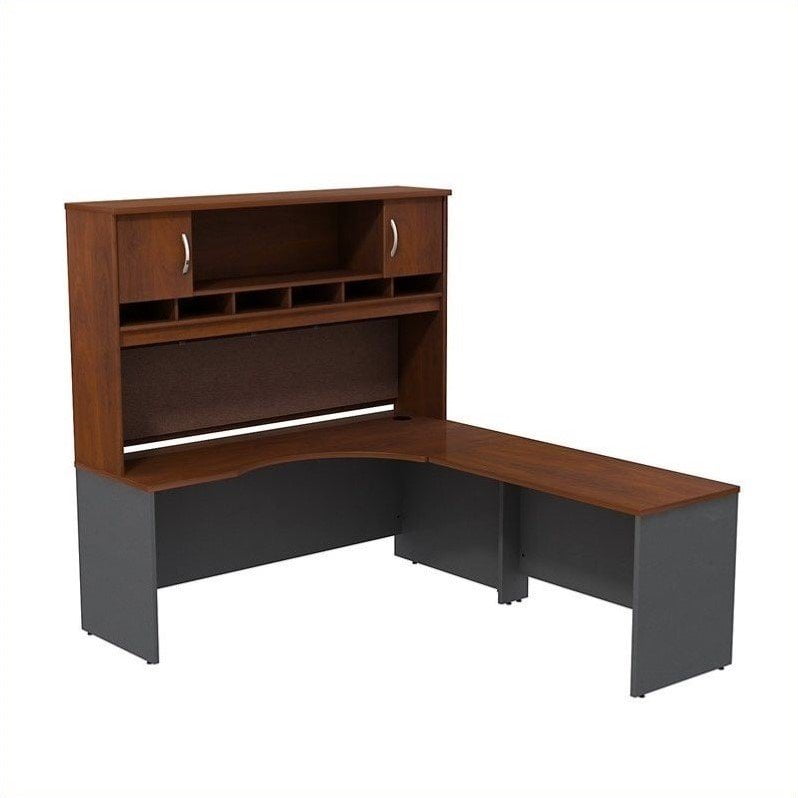 Bush Business Series C Rh Corner Desk Hansen Cherry