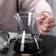 thumbnail image 2 of Billuyoard Cafetera de vidrio de 500 ml con filtro de acero inoxidable Cafetera con gotero para el hogar y la oficina Juegos de servir café y té, 2 of 6