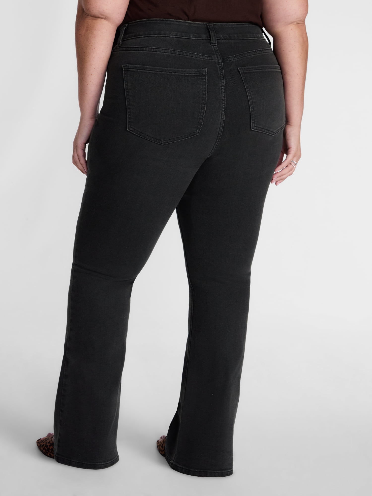 Terra & Sky Women's Plus Signature Denim Bootcut, Sizes 28W,28WL,28WS