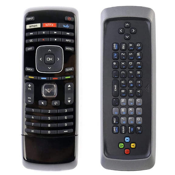 New XRT301 Keyboard Remote Control fits for VIZIO 3D Smart TV M320SR XRT301 E3D320VX E3D420VX M3D550SL