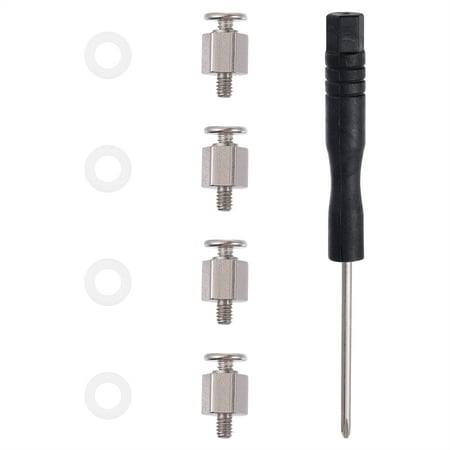 

COSLUS 1 Set M.2 SSD Screw Kit Stainless Steel NGFF NVME SSD Standoff Mounting