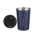 thumbnail image 3 of Tumbler aislante de vacío, botella de , taza de agua de viaje a prueba de fugas de acero inoxidable de 380 ml para acampar a casa Azul, 3 of 8