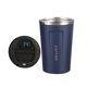 thumbnail image 4 of Tumbler aislante de vacío, taza de cofee de viaje, 380 ml de botella de bebida taza de agua de agua aislada para tomar ciclismo en bicicleta Azul, 4 of 8