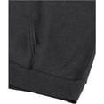 thumbnail image 5 of Hanes Men's and Big Men's Ecosmart Fleece Pullover Hoodie Sweatshirt, up to Size 5XL, 5 of 7
