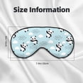 thumbnail image 4 of Uemuo Cute Panda Bear Pattern Sleep Eye Mask - Light Blocking Sleep Mask Blocking Out Light Perfectly, Soft and Comfortable Night Eye Mask, Eye Blinder, 4 of 7