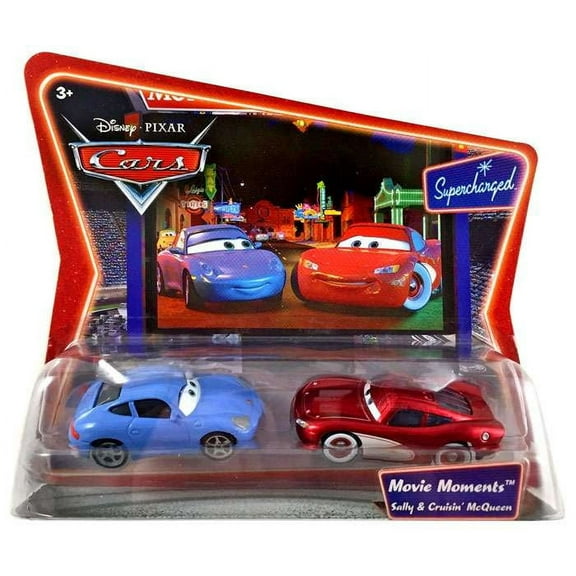 Cars Supercharged Movie Moments Sally and Cruisin' McQueen 1:55 Die Cast Cars