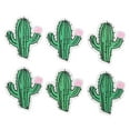 thumbnail image 1 of Cute Iron On Patches, Embroidered Patches Beautiful 6 Pcs  For Clothing For Shoes For Bags, 1 of 8