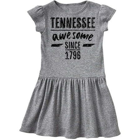 

Inktastic Tennessee Awesome Since 1796 Gift Toddler Girl Dress