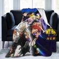 thumbnail image 6 of My Hero Academia Blanket, Anime Throw Blanket For Couch Sofa Bed, Soft Cozy Lightweight Warm Flannel Blanket, Home Decor, Anime Gifts For Boys Girls Kids Teens, 60"X50", 6 of 9