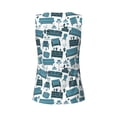 thumbnail image 6 of Goofa Modern Furniture Printed Womens Workout Tops for Women Sleeveless Yoga Shirts Athletic Running Tank Tops Sleeveless Gym Clothes Workout Apparel-X-Large, 6 of 9