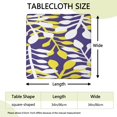 thumbnail image 2 of Bohemian Print Square Tablecloth 34x34 Inch with Elastic Hem, Perfect for Card Tables and Outdoor Dining Settings, 2 of 6