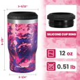 thumbnail image 4 of Can Cooler HAUSHOF de acero inoxidable 4 en 1 con aislamiento de 12 onzas, 4 of 7
