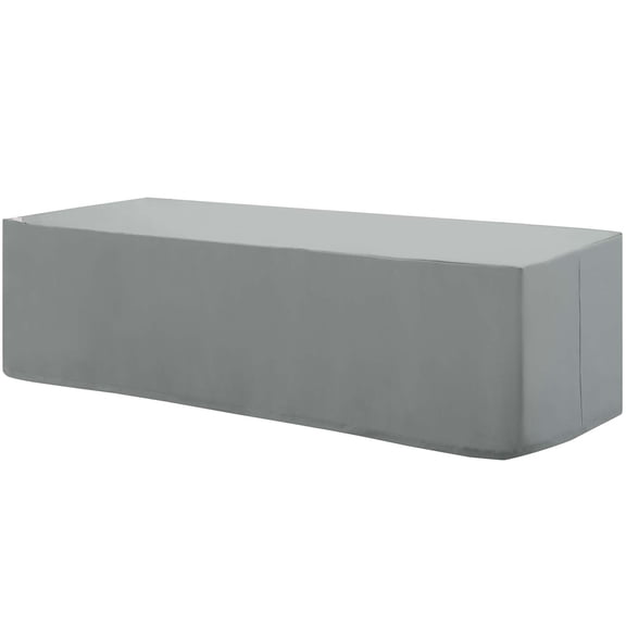 Contemporary Modern Urban Designer Outdoor Patio Balcony Garden Furniture Furniture Cover, Fabric, Grey Gray