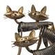 thumbnail image 2 of Escultura de metal Arte del hierro Gato Primavera, 2 of 4