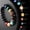 Black, variant on FENGGHAO Solar System Eight Planet Natural Stone Beaded Bracelet Unique Astronomical Jewelry Turquoise Alloy Gift for Adults Unisex One Size