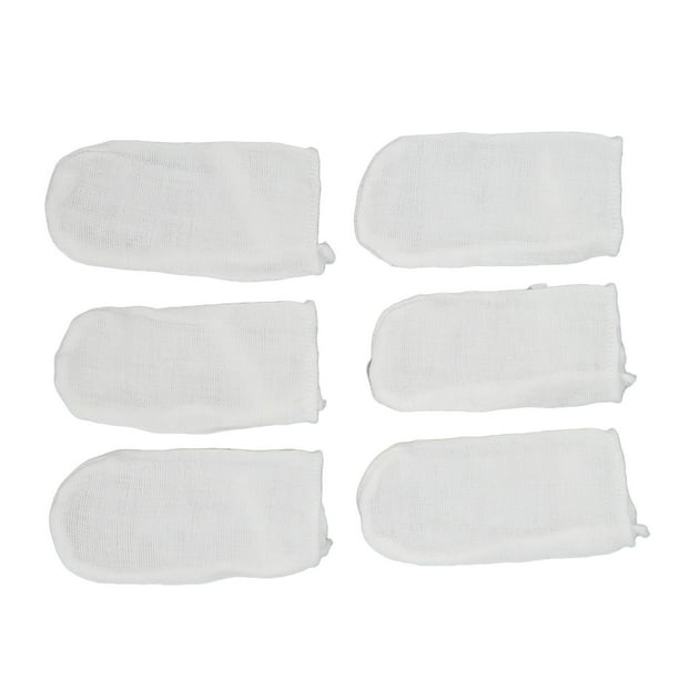 Limpiador bucal para bebés, 6 piezas de limpieza de dientes de leche, gasa de limpieza de dientes de leche, gasa suave, artesanía superior