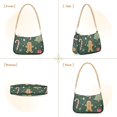 thumbnail image 7 of FORMRS Womens Shoulder Bag with Chain Strap Clutch Purse Cute Tote Handbag, Christmas Gingerbread, 7 of 7