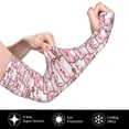 thumbnail image 3 of Goofa Kawaii Pig Pattern UV Sun Protection Arm Sleeves, UPF 50 Sports Cooling Arm Compression Sleeves for Men Women Teenager, 3 of 8