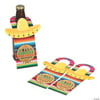 Fiesta Serape Bottle Tag - Party Supplies - 12 Pieces