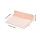 thumbnail image 3 of Estante retráctil adhesivo para pared sin clavos ni taladro para baño y cocina | Organizador resistente al agua de ABS con múltiples compartimentos | Estante flotante duradero | 1 unidad | Colores:, 3 of 6