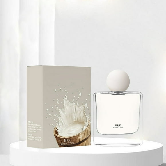 Estbridge Sweet Milk Perfume for Women 50ml Long Lasting Fresh Fragrance Warm Musk Scent Gentle Non-Irritating Daily Wear Travel Size Portable Bottle All Skin Types Including Sensitive Sk