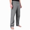 thumbnail image 5 of Bare Home Men's Flannel Pajama Pants - 100% Cotton - Lounge and Sleep - Large, Gray, 5 of 6