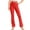 Red-2025, variant on MKOSPLRT High Waist Pants for Girl Stretch Yoga Workout Pants Solid Color Lounge Gym Leggings Lightweight Straight Leg Pants for 2-13 Years