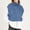 Blue, variant on POROPL Women's Sweaters Sleeveless High Neck Sweater Oversized Knitted Size S-XL
