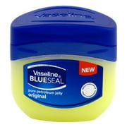 Vaseline Petroleum Jelly Travel Size Pure BlueSeal Original 1.7oz (50ml) (12 Pack)